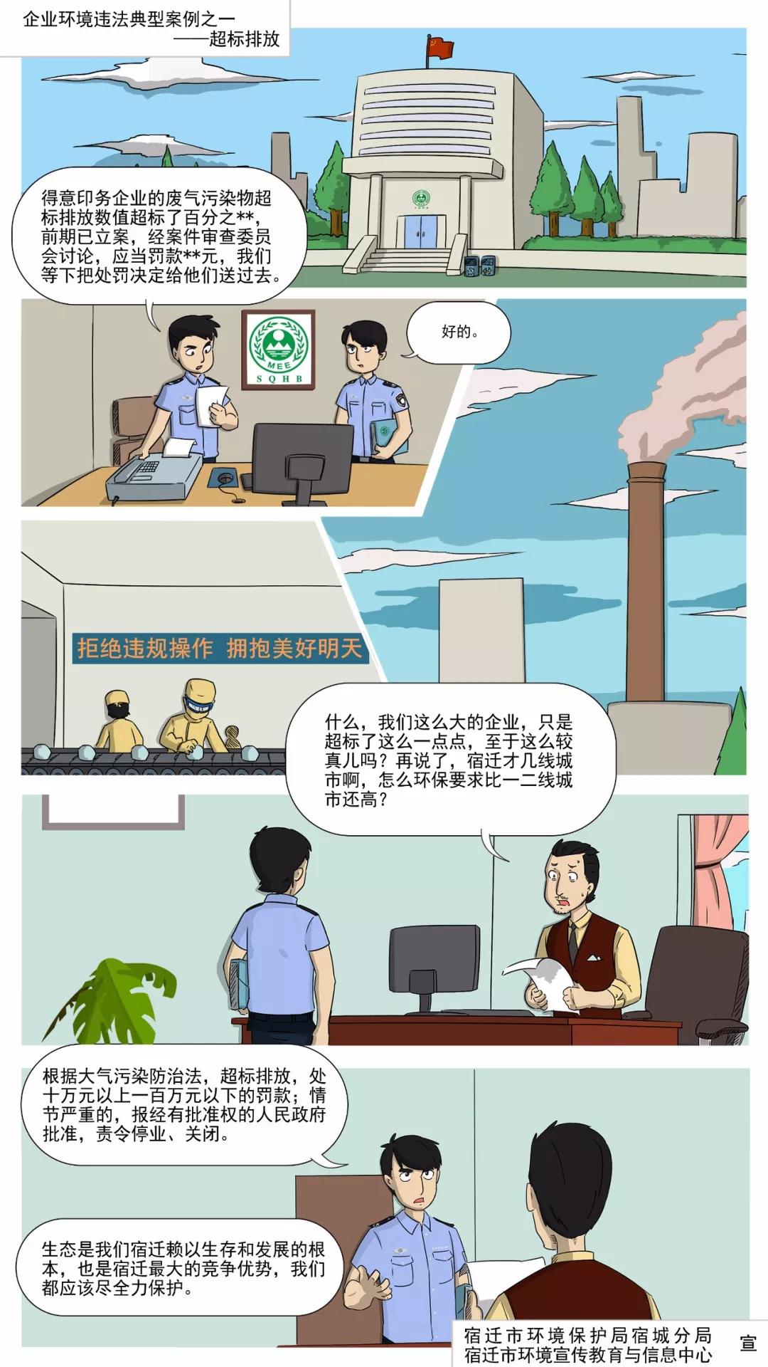 局用漫畫解讀：常見的企業(yè)環(huán)境違法行為有哪些？